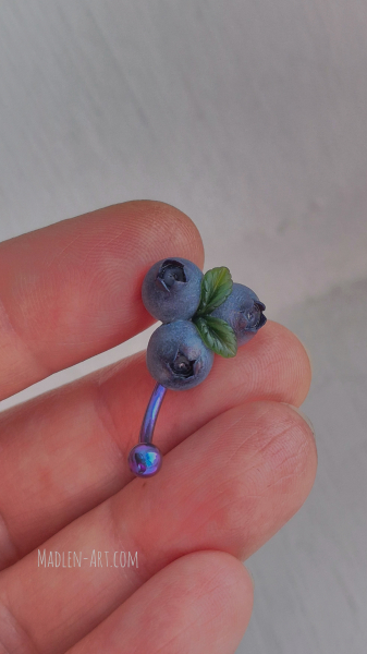 Blueberry Navel Piercing – Gift of the Forest